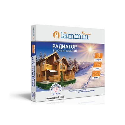 Lammin Premium AL 500-80 - 4 секции